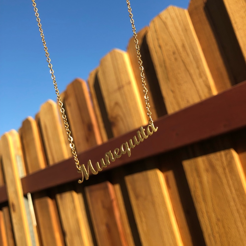 Gold Muñequita Necklace